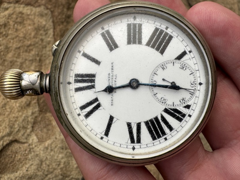 Longines džepni sat Braća S. Antonijević Beograd 1920. godina