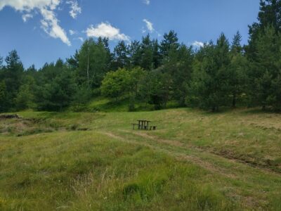 Tara planina plac sa izvorom i apartman u Mokroj Gori