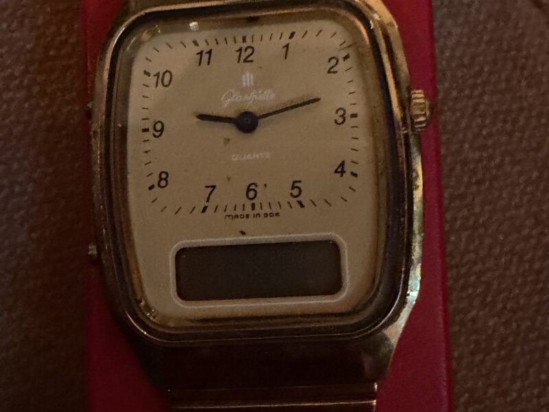 Glashütte DDR Ana-Digi Quartz – Made in GDR – RETKO – ISPRAVAN