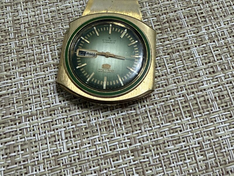 Seiko 5 Automatic 6119-7420 – Vintage Japan – Zeleni brojčanik – Robustan mehanizam