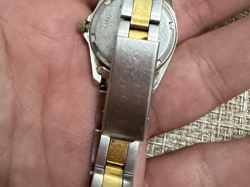 AGIR Watch Swiss Made datum celik pozlata